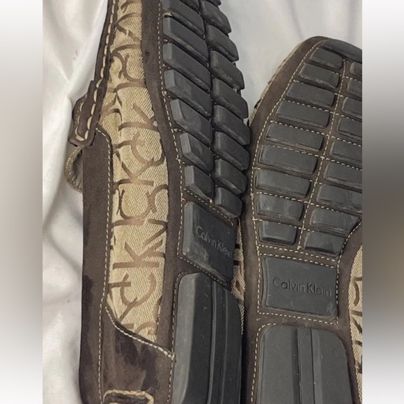 Calvin Klein Derekmen's CK Logo Loafers Size 10.5 - Picture 8 of 10